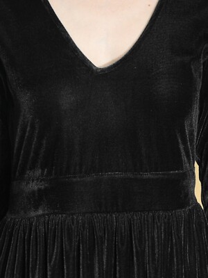 Ladies Black Velvet Dress Handmade Evening Cocktail Christmas Party Prom Dress | eBay Ladies Black Velvet Dress Handmade Evening Cocktail Christmas Party Prom Dress | eBay