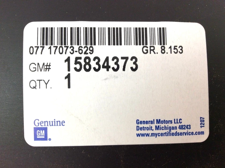 Cubierta protectora contra salpicaduras para casa de rueda delantera lado del conductor Chevrolet Corvette LH nuevo OEM Foto 3 de 3