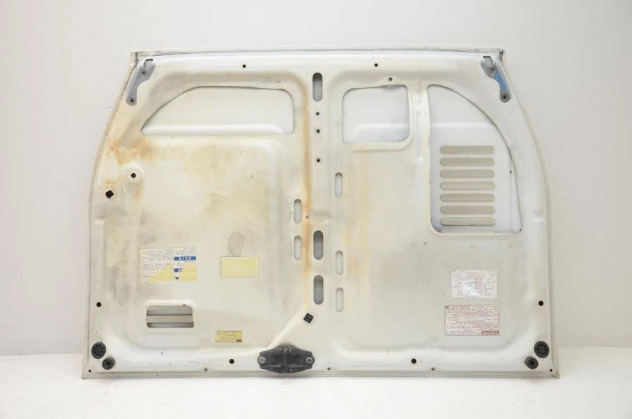 Toyota MR2 1991-1995 conjunto de tapa de maletero de bahía de motor trasero blanco Foto 4 de 4