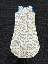 SwaddleDesigns Cotton Flannel Sleeping Sack, Sleeveless Wearable Blanket  6-12 Mo
