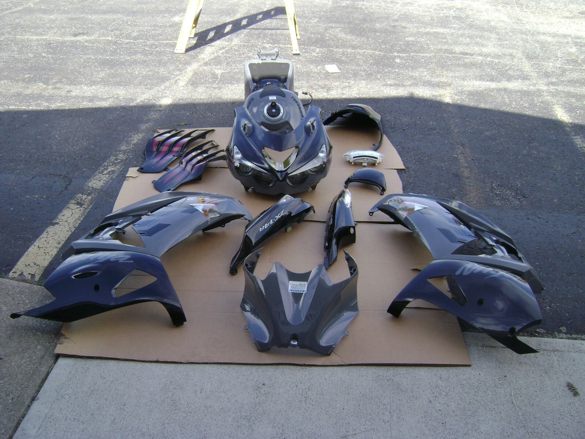 2022 ZX-14R ZX14R FAIRING KIT FUEL TANK LIGHTS OEM NEW TAKE OFF 20