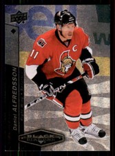 2010-11 Upper Deck Black Diamond #9 Daniel Alfredsson Ottawa Senators