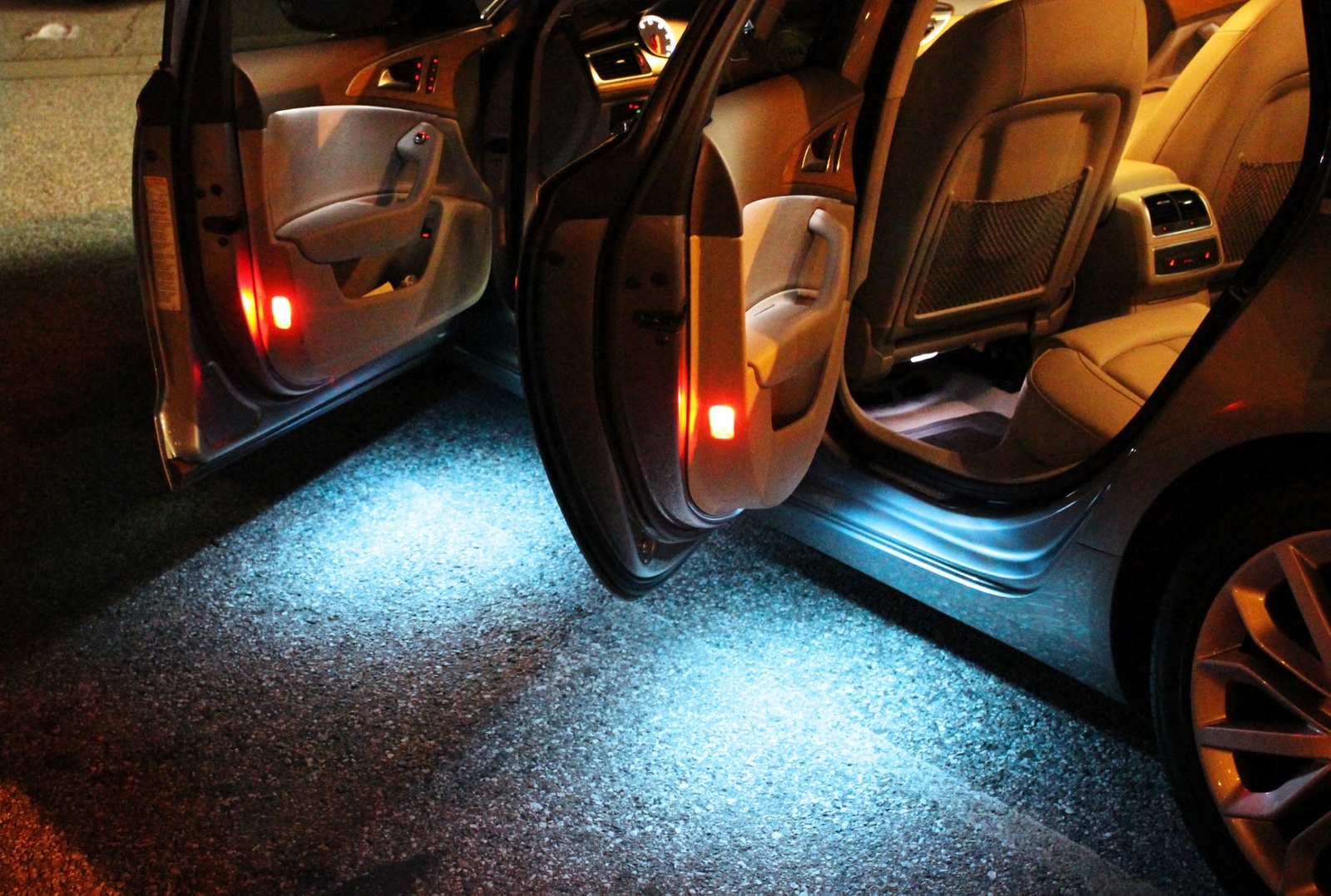 OEMReplace Ice Blue Full LED Side Door Courtesy Lights Assy For Lexus