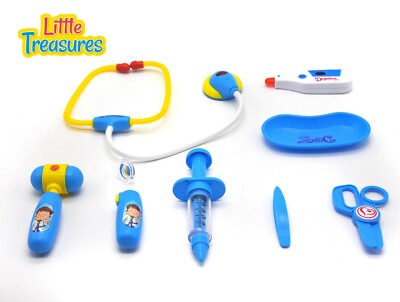 Doctor Set - pretend and play educational game featuring entire medical kit.