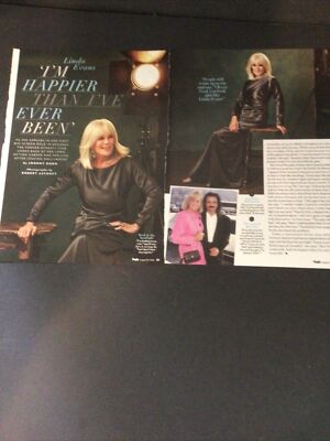 Linda Evans Clipping Magazine Article Full Article Happier Than I ve Ever Been