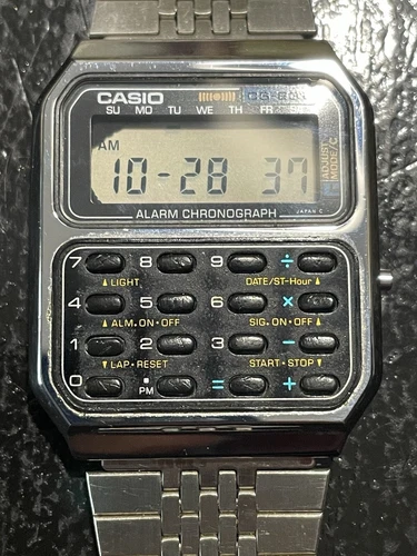 Casio Japan Watch Quartz CS-831  (231) Calculator, vintage ￼Installed new batter
