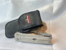 2000 Leatherman Super Tool Folding Multi-Tool Knives File Plier Openers W/Sheath