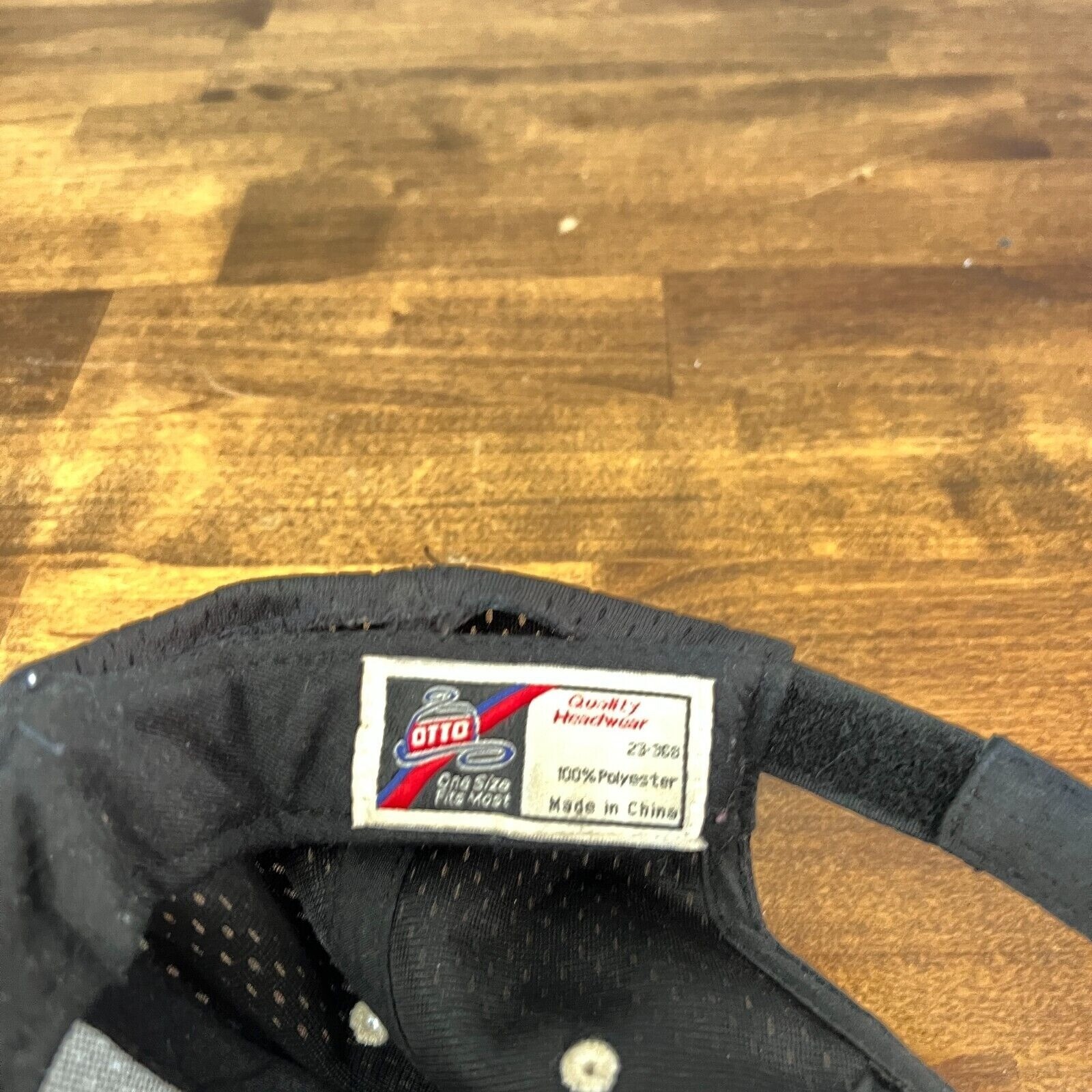 Sentry Event Services INC Strapback Hat Black Emp… - image 4