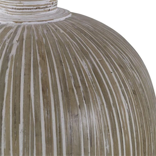 Uttermost Islander Coastal Terracotta Bamboo Vases in Natural/White (set of 2) - Picture 3 of 3