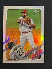 ⚾ 2021 Topps Chrome Baseball Refractor Parallel Base Card #58 Anthony RENDON ⚾
