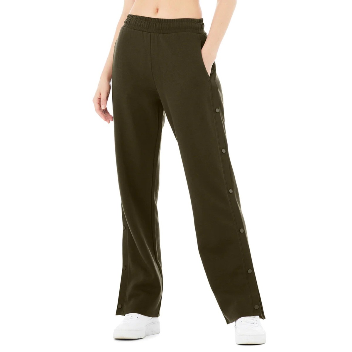 ALO Yoga Courtside Tearaway Snap Pant | eBay