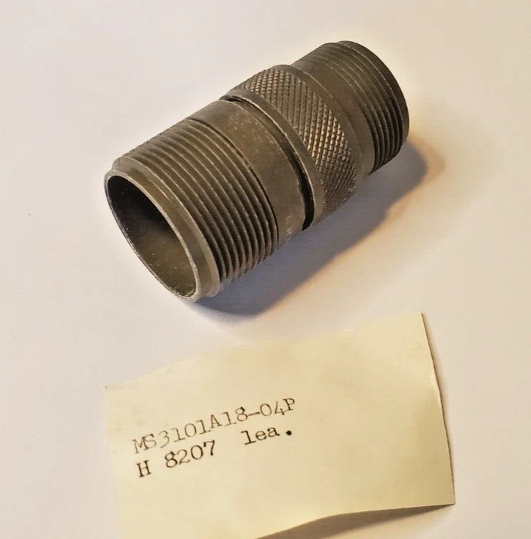 AMPHENOL MIL Spec Circular Connector  MS3101A18-04P 4 pin - Image 3 of 4