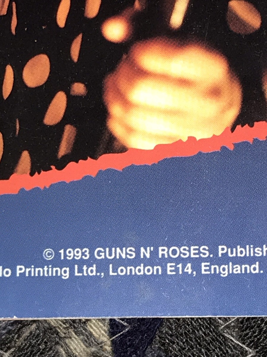 VINTAGE GUNS N ROSES - VINTAGE GNR 1994 CALENDAR AXL GNR | eBay