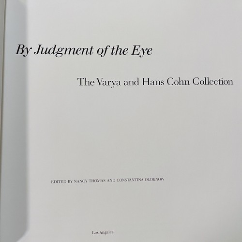 Nach Urteil des Auges Die Varya und Hans Cohn Sammlung Buch Hardcover 1991 - Bild 4 von 9