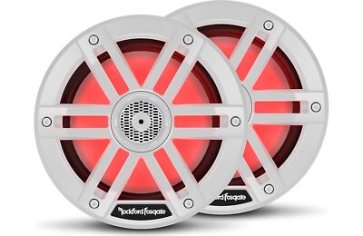 Rockford Fosgate M1-65 6.5'' Color Optix Marine 2-Way Speaker System - White
