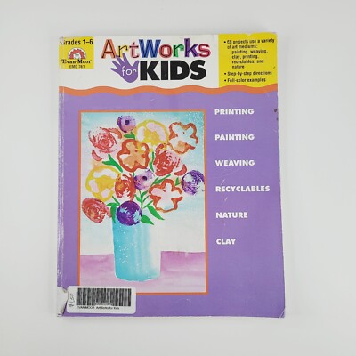 ArtWorks for Kids - Paperback By Evan Moor 68 Projects W/Various Mediums