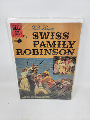 FOUR COLOR COMICS #1156 SWISS FAMILY ROBINSON *1960* DELL SILVER AGE ...