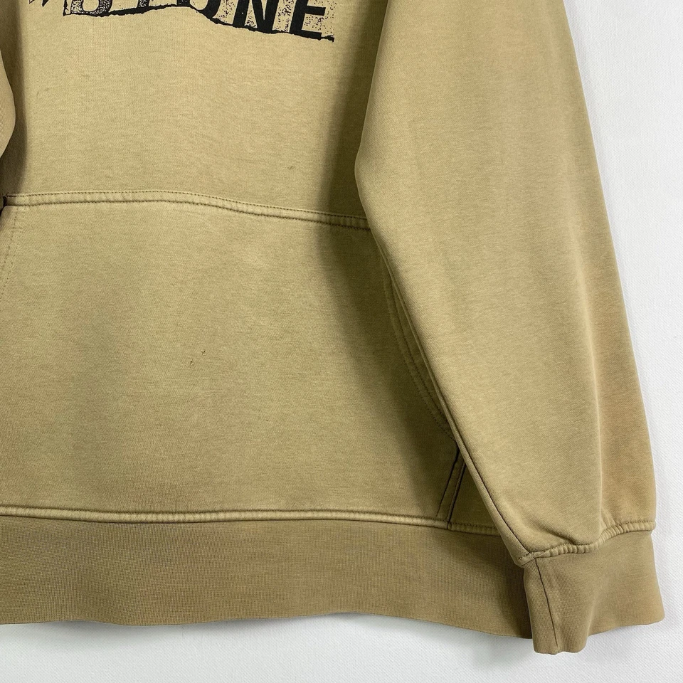 Volcom Hoodie Kapuzenpullover Herren Kapuzensweater Kapuzenpulli Gr.L Beige - Bild 4 von 4