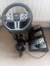 PXN V9 Gen2 Gaming Steering Wheel with Pedals and Shifter - 270°|900°