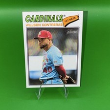 2026 Topps Heritage Willson Contreras St. Louis Cardinals #156