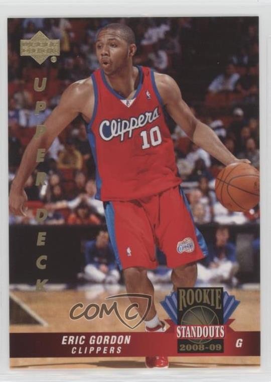 2008-09 Upper Deck Lineage Rookie Standouts Eric Gordon #RS-7 RC u0u