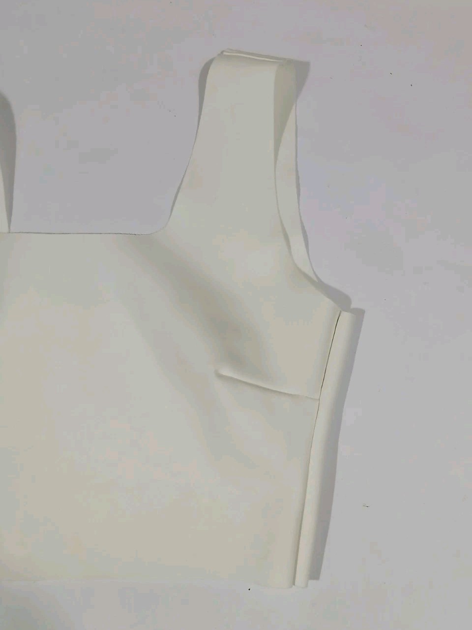 Commando Square Neck Bralette Size Medium White N… - image 3