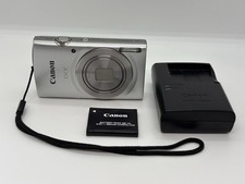  N.Mint Canon IXY 200 PowerShot ELPH 185 IXUS 185 20MP 8x Zoom Silver From Japan