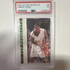 Upper Deck 2003-04 UD Top Prospects LeBron James #60 Rookie Base PSA Card