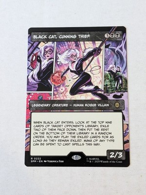 Black Cat, Cunning Thief (Borderless) Marvel's Spider-Man Regular
