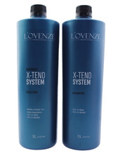 L'OVENZE X-Tend Hair System SHAMPOO & REDUTOR (Reducer) Brazilian - 1 Liter Each