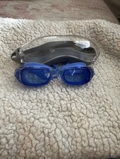 Sun & Sky Adult Adjustable Swimming Goggles Blue