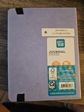 PU Cover Journal with Elastic, Lilac, 192 Pages, Uncoated Paper, 80 GSM Paper