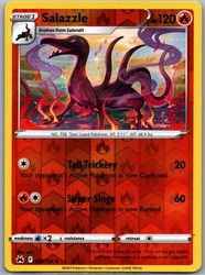 Salazzle 028/159 Crown Zenith Reverse Holo Uncommon