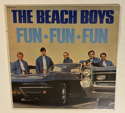 The Beach Boys  Fun, Fun, Fun Vinyl Record Album SN-16018 Capitol Reissue Canada