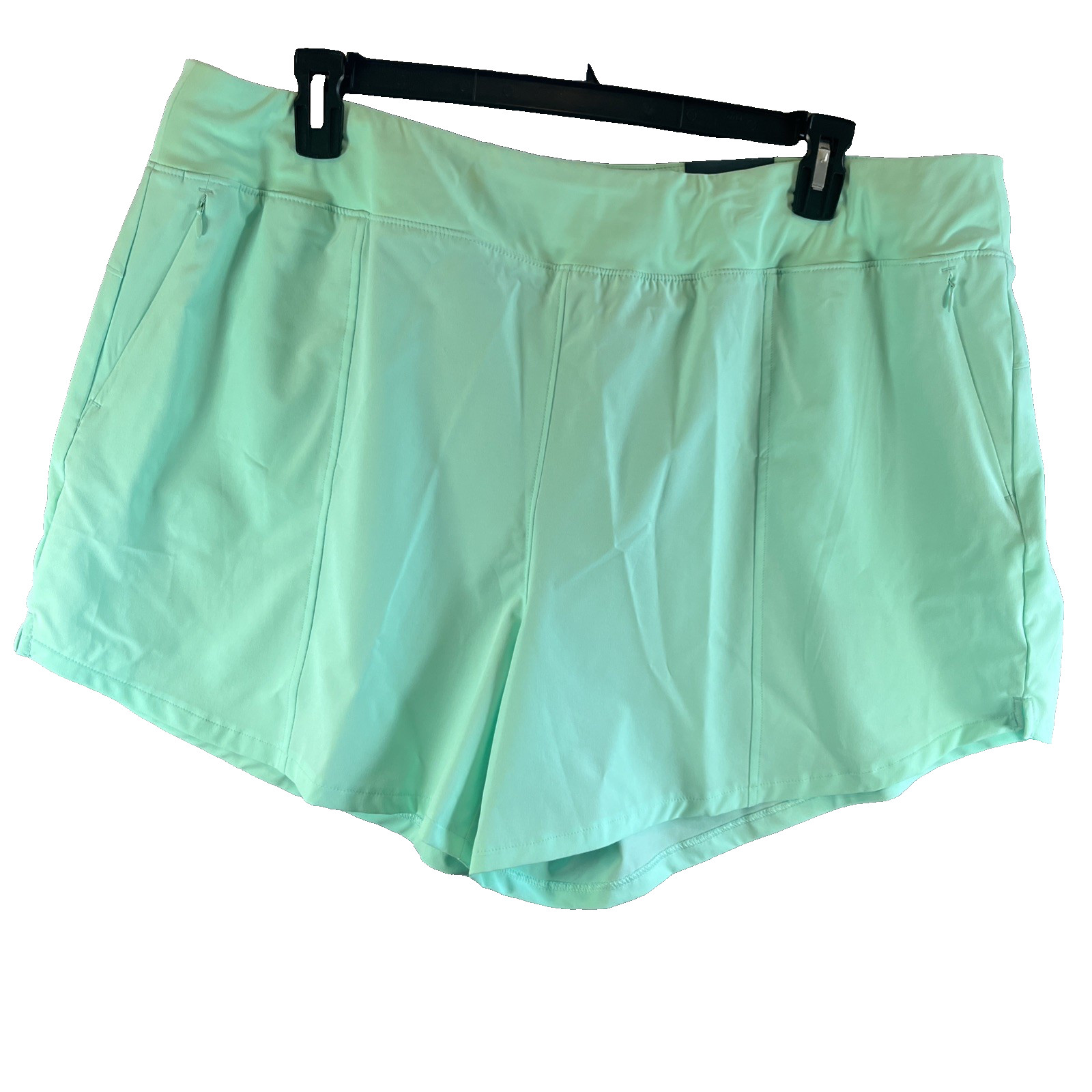 NWT Womens Plus TEK GEAR Mid Rise Multi Purpose Shorts Size 2X Pockets Orig $25