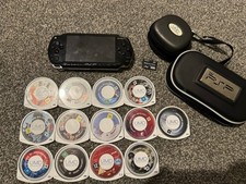 Sony PSP (PSP-1003) Console & Games Bundle - Black