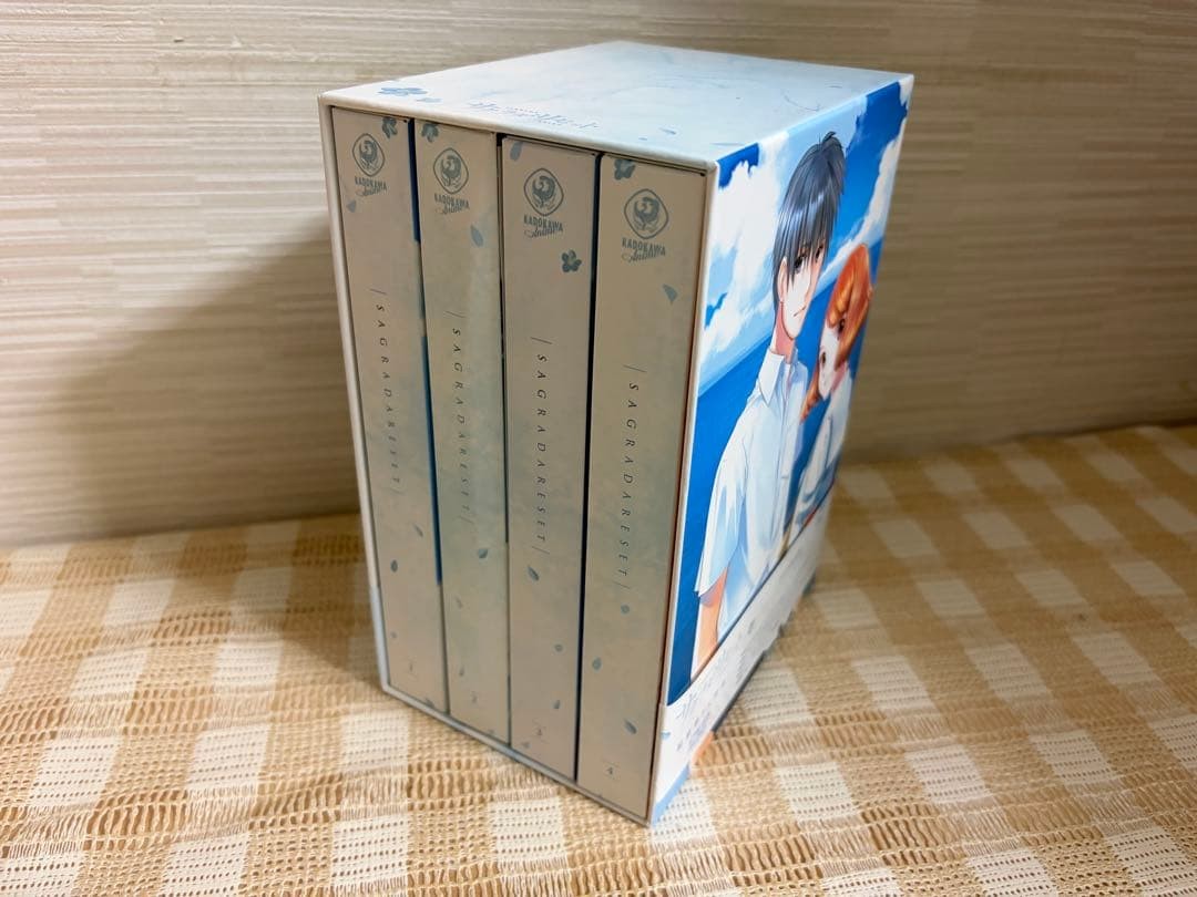 Sagrada Reset Anime DVD Box Set Vol. 1-4 Tested Japan