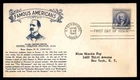 Mayfairstamps US FDC 1940 Daniel Chester French First Day Cover aaz_92793