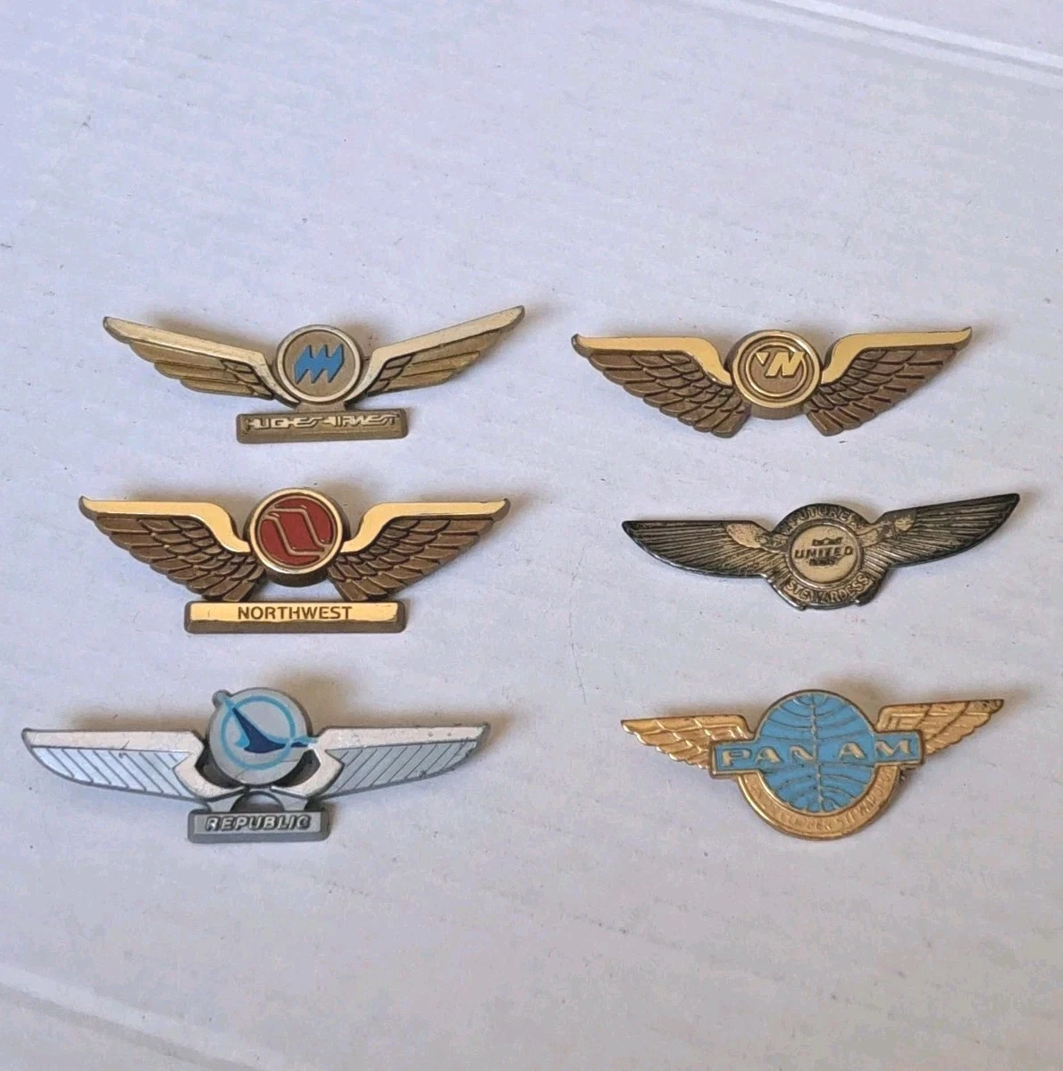 【超レア】パンアメリカン航空 パイロット ウイング ピンバッチ Pan Am Pilot | eBay