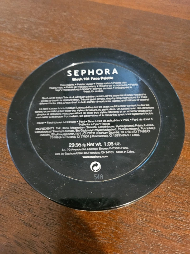 Sephora Collection Blush 101 Face Palette (Blush + Luminizer) - Image 3 of 3