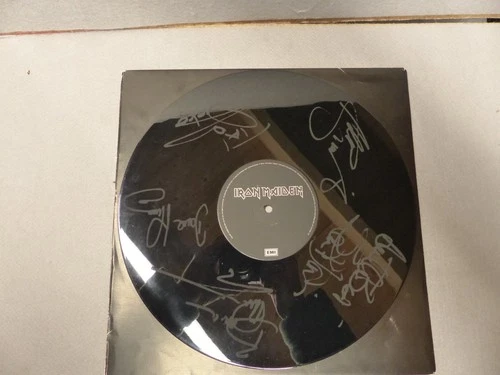 Iron maiden: Infinite Dreams - UK 1st Press- 1989 - ETCHED 12"  Disc - No Sleeve