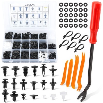 435tlg Befestigung Clips Niete Set Radkasten Befestigung für Ford Focus Fiesta