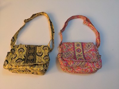 Maggi B Shoulder Bag Women's, 2, Excellent Condition, Yellow/Pink