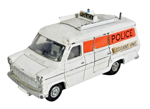 Vintage Dinky Toys 287 Ford Transit Police Van Accident Unit Diecast OO Unboxed.