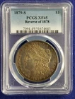 1879-S MORGAN DOLLAR PCGS XF45 (REV of 1878) Graded Silver Dollar ~ SHIPS FREE