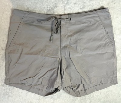 Columbia Omni-Shield Advanced Repellency Gray Womens Size 16 Hiking Short Shorts