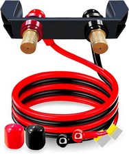 Battery Jump Post Kit Waterproof Remote Battery Jumper Terminals W/Cable M