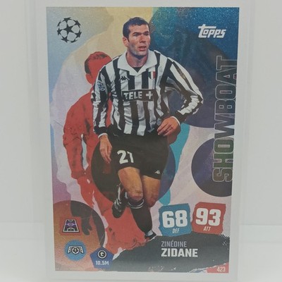 Topps Match Attax Champions League 2025-26 Zinedine Zidane Showboat Nr. 423