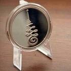 2021 Unalome Proof 1oz .999 Silver Shield Sacred Geometry #8 333/555 w/ Box & CO