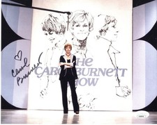 Carol Burnett signed 8x10 Photo The Carol Burnett Show JSA Authentication
